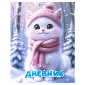 ������� 1-4 ����� 48 �., �������, BRAUBERG, ��������� ���������, � ���������, "Winter Cat", 107589