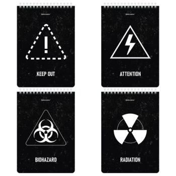 ������� �5 (146�206 ��), 80 �., �������, ������, ������, BRAUBERG, "Danger", 114378