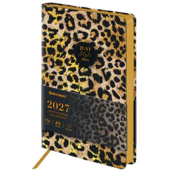���������� ������������ 2027, �5, 138x213 ��, BRAUBERG "Vista", ��� ����, ������, "Leopard", 117989