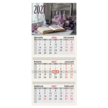 ��������� ����������� 2027 �., 3 �����, 3 ������, �������, ���������� ������, BRAUBERG, "������", 118288