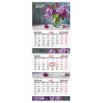 ��������� ����������� 2027 �., 3 �����, 3 ������, �������, ���������� ������, BRAUBERG EXTRA, "����� ������", 118313