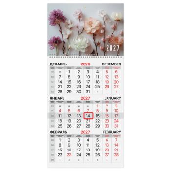 ��������� ����������� �� 2027 �., 1 ����, 1 �������, �������, ���������� ������, BRAUBERG, "�����", 118402