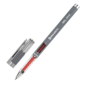 ����� ������� BRAUBERG "GEL ONE", �������, ����������� ���� 0,5 ��, ����� ������ 0,35 ��, 144038