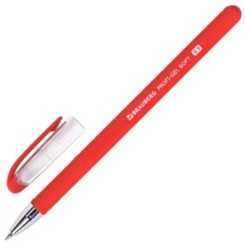����� ������� BRAUBERG Profi-Gel SOFT, �������, ����� ������ 0,4 ��, ����������� ���������� 0,5 ��, ������������� ������ SOFT-TOUCH, 144131
