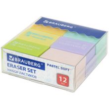  BRAUBERG "Pastel Soft"  12 .,   312010 ,  , 229598