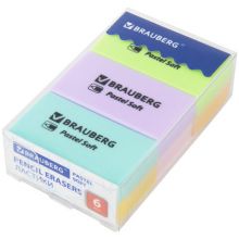  BRAUBERG PASTEL SOFT  6 .,   452510 ,  , 271340