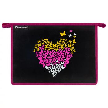 ����� ��� ����� �� ������ BRAUBERG �4, 2 ���������, ����������, "Shining heart", 272210