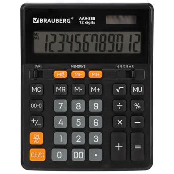 ����������� ���������� BRAUBERG AAA-888 (202x159 ��), 12 ��������, ������, ������� �������, 273981