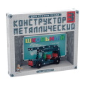 Конструктор металлический "Школьный", 160 эл., №3 (для уроков труда), 10 КОР, 02051
