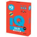 Бумага IQ color, А4, 160 г/м2, 250 л., интенсив кораллово-красная, CO44