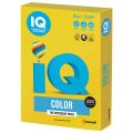 Бумага IQ color, А4, 160 г/м2, 250 л., интенсив, ярко-желтая, IG50