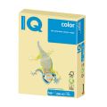 Бумага IQ color БОЛЬШОЙ ФОРМАТ (297х420 мм), А3, 160 г/м2, 250 л., пастель, желтая, YE23