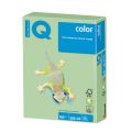 Бумага IQ color БОЛЬШОЙ ФОРМАТ (297х420 мм), А3, 160 г/м2, 250 л., пастель, зеленая, MG28