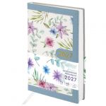���������� ������������ 2027, �5, 138x213 �� BRAUBERG "Vista Evoke", ��� ����, �������, "Blue pattern", 117964