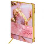 ���������� ������������ 2027, �5, 138x213 ��, BRAUBERG "Vista", ��� ����, ������, "Pink marble", 117983