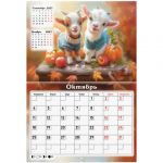���������-������ ��������� ���������� �� 2027 �., 12 ������, 29,5�42,6 ��, BRAUBERG, "��� ����", 118446