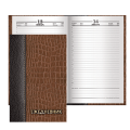 Ежедневник датированный на 4 года, BRAUBERG "Кожа коричневая", А5, 133х205 мм, 192 листа, 121590