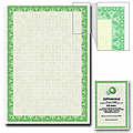 Сертификат-бумага для лазерной печати BRAUBERG А4, 25 листов, 115 г/м, Зеленый интенсив, 122623
