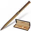 Ручка шариковая GALANT "Stiletto Gold", подарочная, корпус золотистый, золотистые детали, синяя, 140527