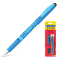 Ручка перьевая CENTROPEN "Star", иридиевое покрытие пера, 2 сменных картриджа, корпус ассорти, блистер, 2126/01