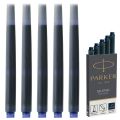 Картриджи чернильные PARKER "Cartridge Quink", КОМПЛЕКТ 5 шт., темно-синие, 1950385