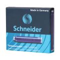 Картриджи чернильные SCHNEIDER (Германия), комплект 6 шт., картонная коробка, кобальтовые синие, 6603