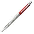 Ручка подарочная шариковая PARKER "Jotter London Architecture Classic Red", красный корпус, синяя, 2025827