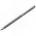 Карандаш чернографитный FABER-CASTELL, 1 шт., "GRIP 2001", трехгранный, НВ, FC117000
