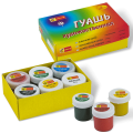 Гуашь художественная СПЕКТР "Радуга", 6 цветов, 240 г, 91С-201