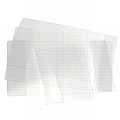 Обложка ПВХ для тетради и дневника, 110 мкм, 212х350 мм, прозрачная, 15.14