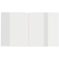 Обложка ПП для учебника и тетради, А4, STAFF/ПИФАГОР, универсальная, плотная, 300х590 мм, 223076