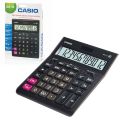 Калькулятор настольный CASIO GR-12-W (209х155 мм), 12 разрядов, двойное питание, европодвес, черный, GR-12-W-EP