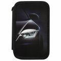 Пенал ПИФАГОР, 3 отделения, ламинированный картон, 19х11 см, "Car flash", 272254