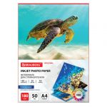 ���������� ���������, A4, 180 �/�2, �������������, 50 ������, BRAUBERG ORIGINAL, 363986