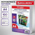 ���������� �������, �4, 230 �/�2, �������������, 100 ������, �����, BRAUBERG ORIGINAL, 364432