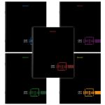 ������� �5, 96 �., BRAUBERG, �����, ������, ��������� ���������, "Dark", 404428