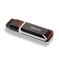 Флэш-диск 8 GB, APACER Handy Steno AH321, USB 2.0, карминно-красный, AP8GAH321R-1