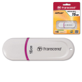 Флэш-диск 16 GB, TRANSCEND JetFlash 330, USB 2.0, белый, TS16GJF330