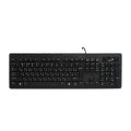 Клавиатура проводная GENIUS SlimStar 130, USB, 104 клавиши, черный, клавиатура островного типа, 31300714103