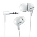 Наушники PHILIPS SHE3550WT/00, проводные, 1,2 м, стерео, вкладыши, белые, SHE3550WT/00