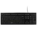 Клавиатура проводная GEMBIRD KB-8353U-BL, USB, 104 клавиши, черная