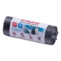 Мешки для мусора 20 л, черные, в рулоне 30 шт,ЛАЙМА А601376