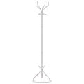 Вешалка-стойка Ажур-2, 1,77 м, основание 45см, 5 крючков, металл белый, ш/к 85012