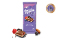 Шоколад MILKA (Милка), молочный 2-х слойная начинка