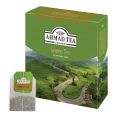 Чай AHMAD (Ахмад) "Green Tea", зеленый, 100 пакетиков по 2 г