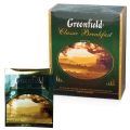 Чай GREENFIELD "Classiс Breakfast", черный, 100 пакетиков в конвертах по 2г, 0582