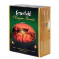 Чай GREENFIELD "Kenyan Sunrise" (Рассвет в Кении), черный, 100 пакетиков в конвертах по 2г, ш/к06005