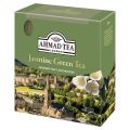 Чай AHMAD (Ахмад) "Jasmine Green Tea", зелёный с жасмином, 100 пакетиков по 2 г