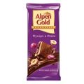 Шоколад ALPEN GOLD (Альпен Голд), молочный с фундуком и изюмом
