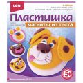 Набор для лепки на магните ПЛАСТИШКА "Милые мордашки", тесто для лепки, стек, магнит, LORI, Мт-001